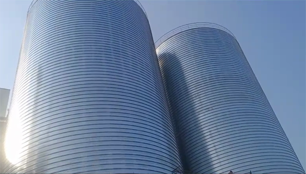 陈仓2座混凝土高架卷板仓